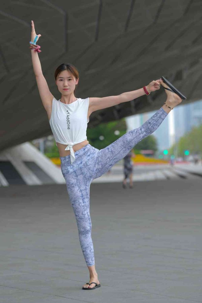 表演瑜伽的女孩【176P】04017-玉兔阁