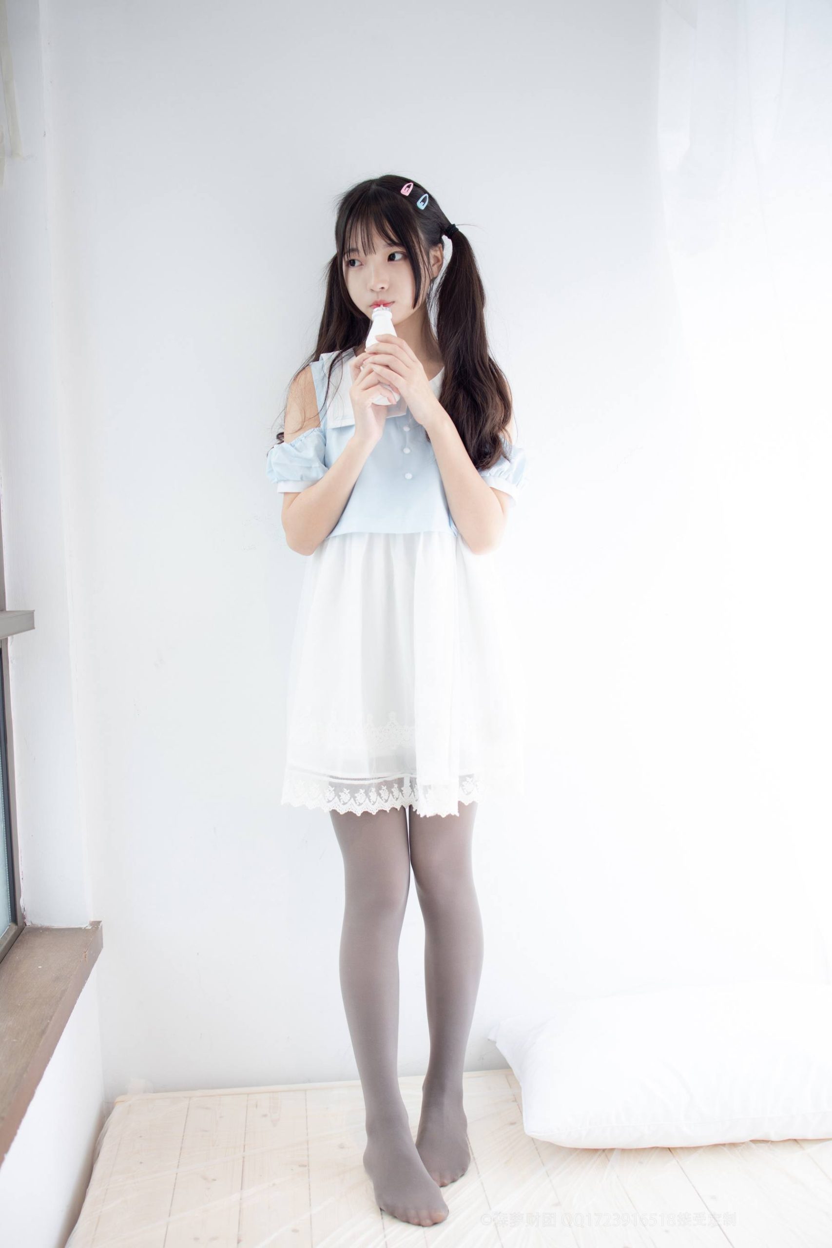 图片[6]-超级甜美的灰丝小姑娘【86P】20005-欲图阁