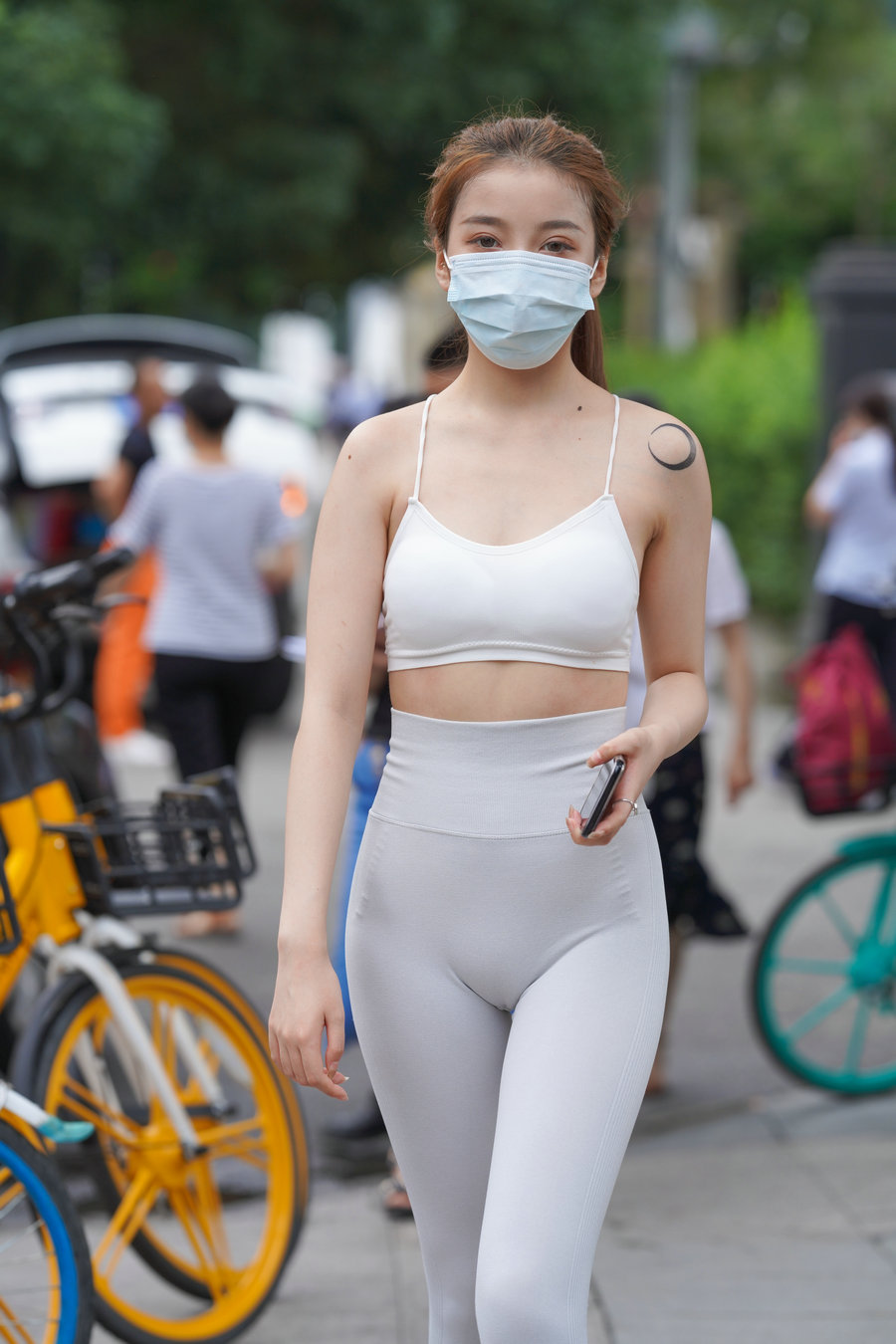 图片[2]-灰色瑜伽裤女孩 J1323 723P4V-17.9GB-欲图阁