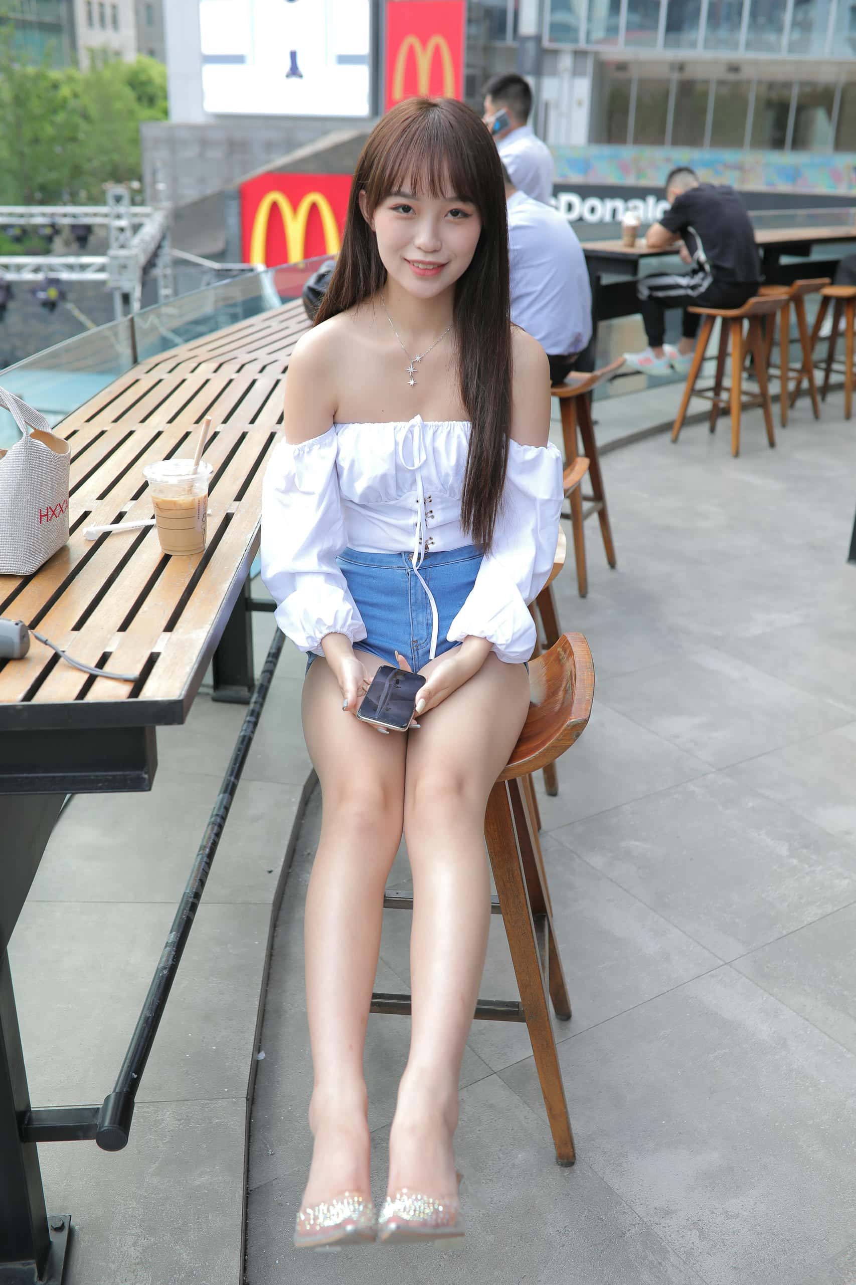 图片[2]-清新可爱的热裤女孩【419P】J2175-玉兔阁