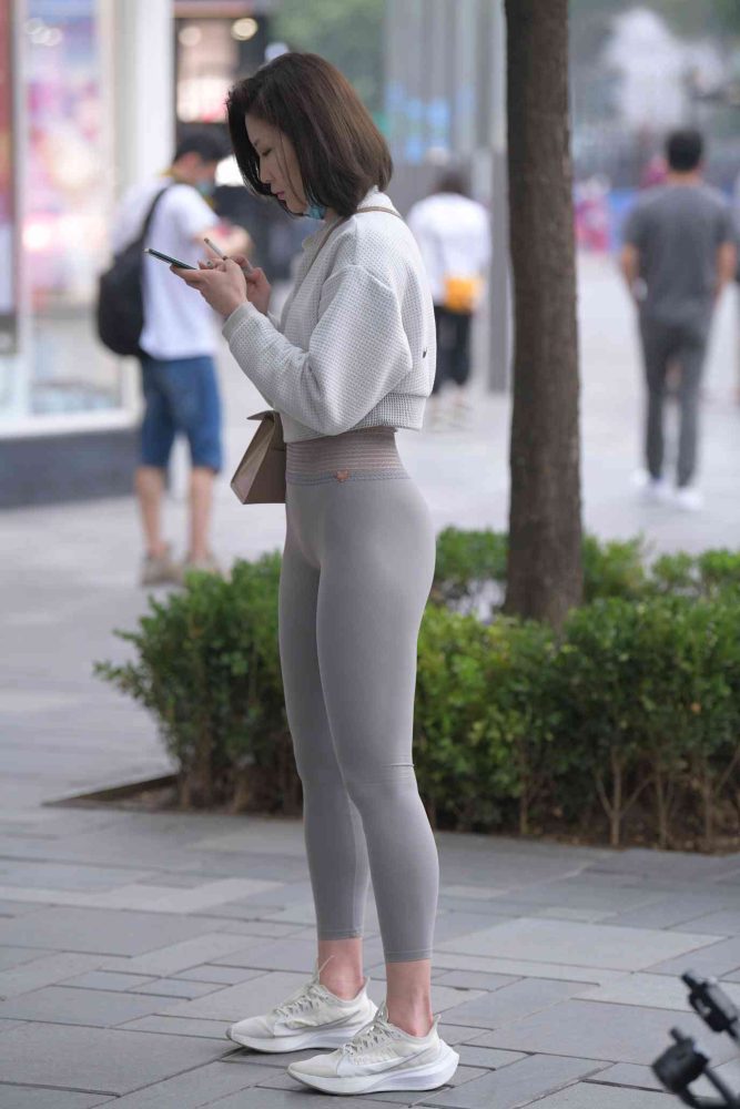 身材很好的短发瑜伽裤姑娘【157P】04015-玉兔阁