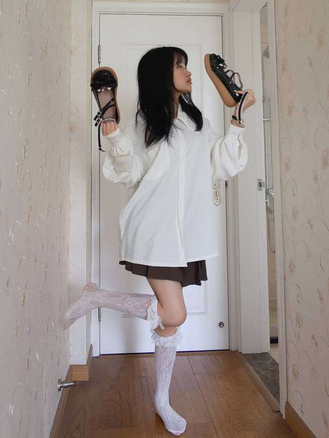 图片[3]-百褶裙可爱又大方的小姑娘【122P】20002-欲图阁