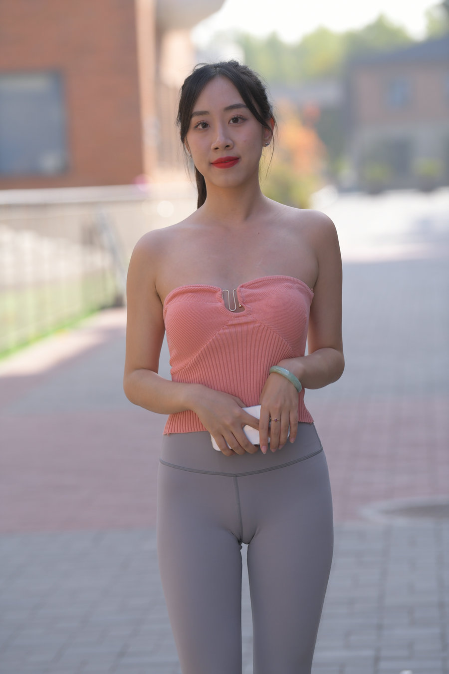 图片[1]-灰色瑜伽裤女孩J4905 522P1V-25.8GB-欲图阁