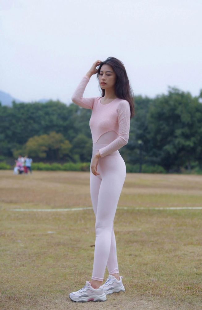 柔情似水的瑜伽裤姑娘 J1429 291P1V-14.6GB-玉兔阁