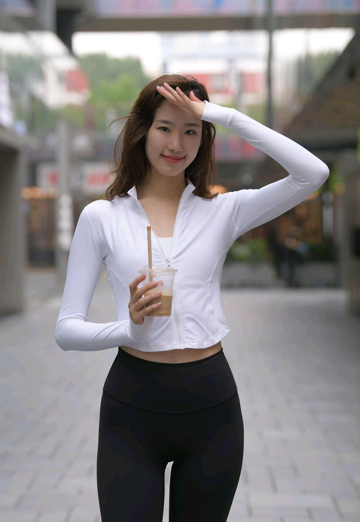 图片[4]-像刘亦菲的黑色瑜伽裤女孩J2237 340P1V-14.8GB-欲图阁