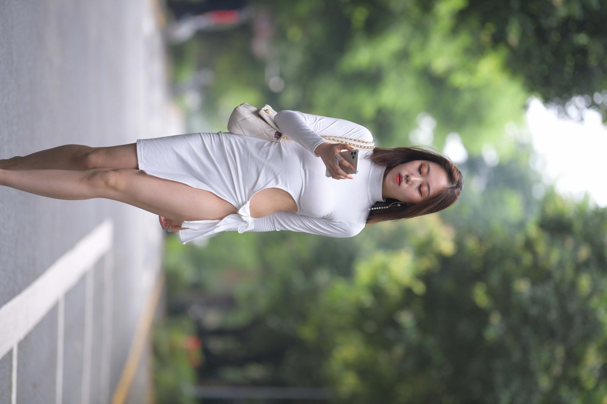 图片[4]-非常精致的侧边裙姑娘，忒好看了！【299P】00017-欲图阁
