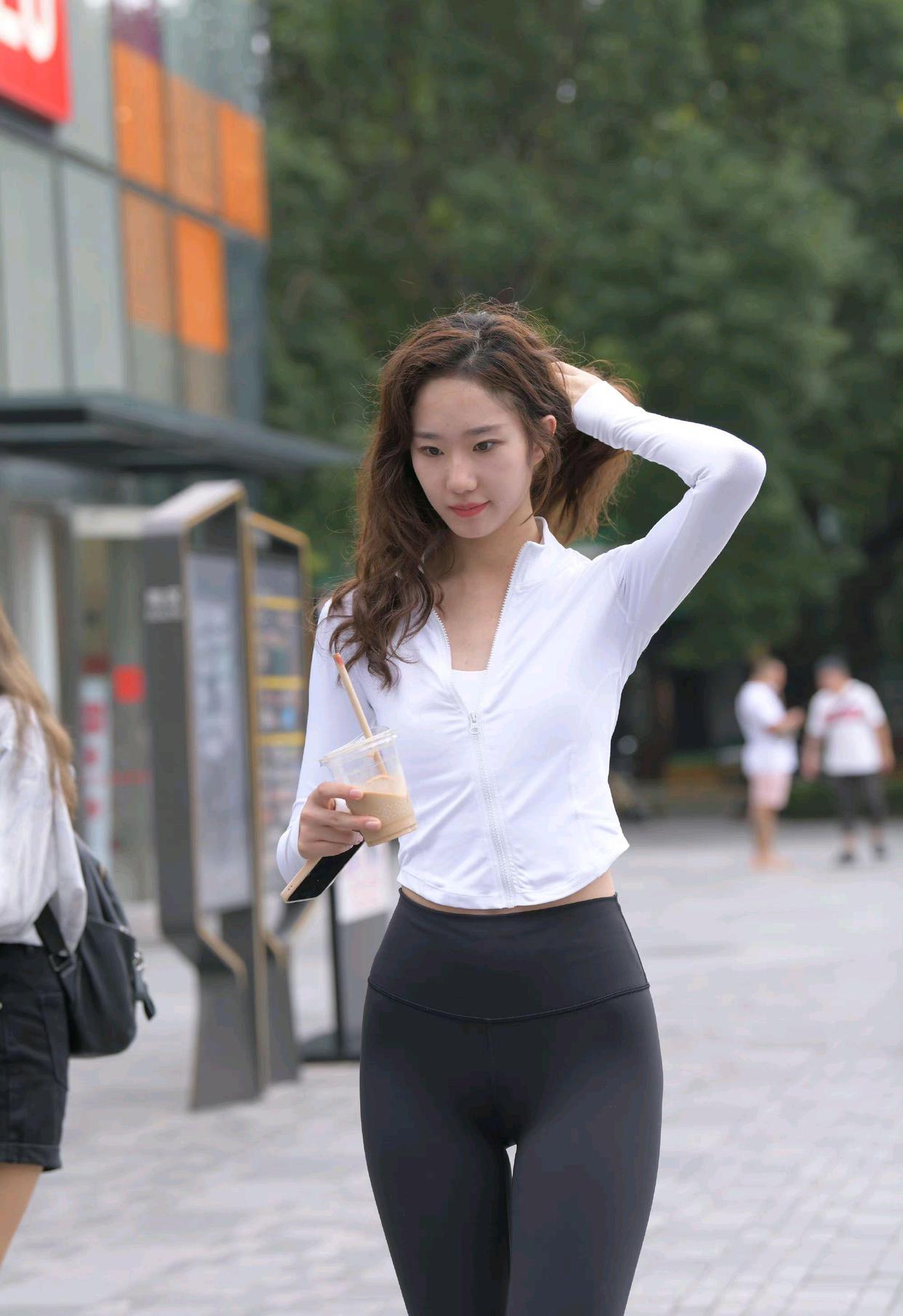 图片[5]-像刘亦菲的黑色瑜伽裤女孩J2237 340P1V-14.8GB-欲图阁