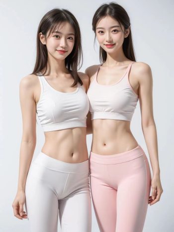 图片[18]-AI瑜伽裤清纯妹子系列图-欲图阁