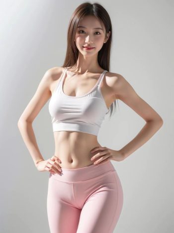 图片[17]-AI瑜伽裤清纯妹子系列图-欲图阁