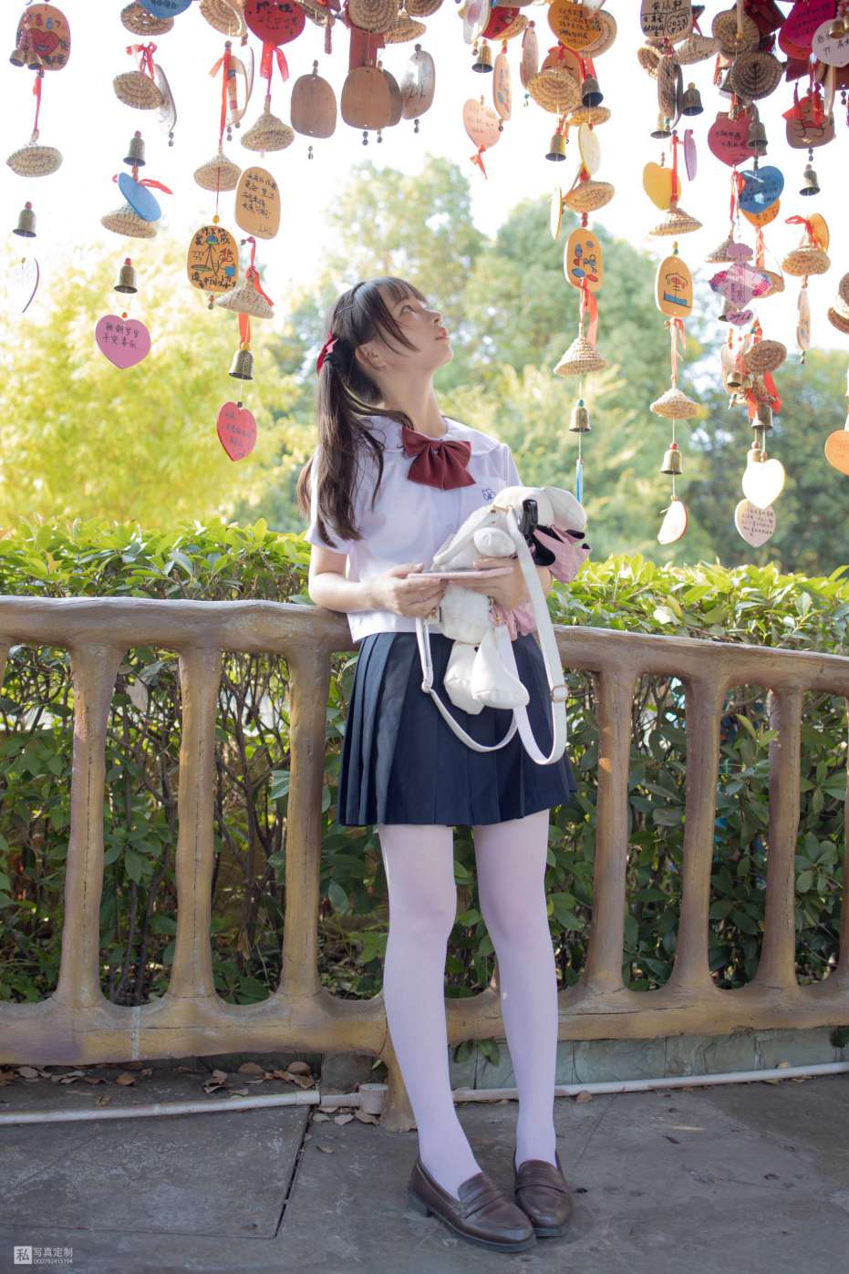 图片[5]-眼神好清澈的双马尾白丝女孩【75P】20019-欲图阁
