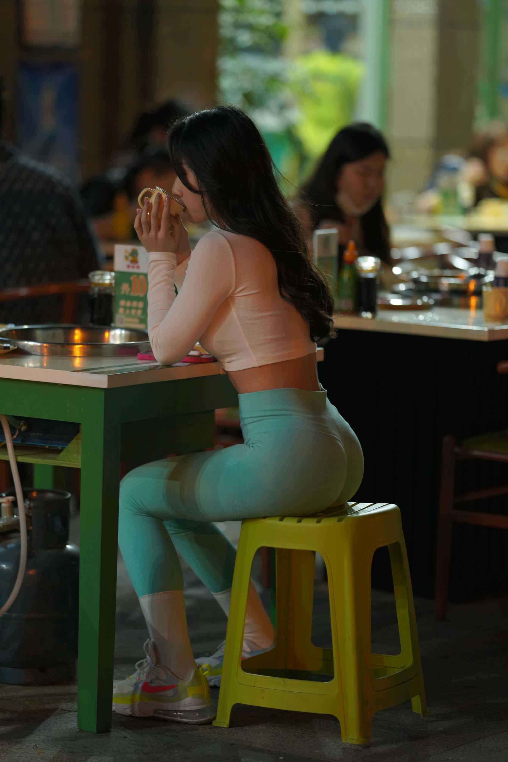 图片[3]-偶遇吃夜宵的清纯妹子【505P】J5464-玉兔阁