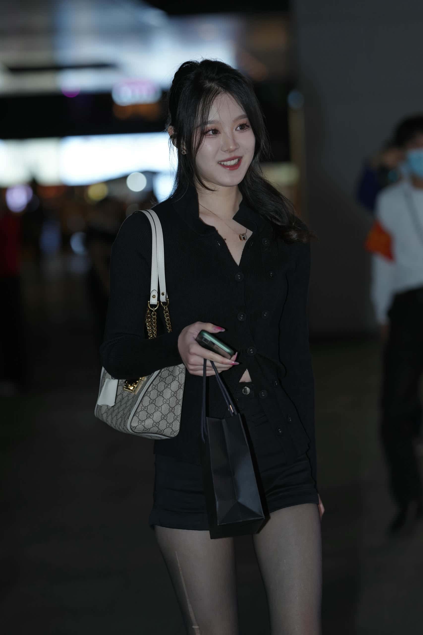 图片[3]-黑色系马尾辫少女 【173P】K4446-玉兔阁