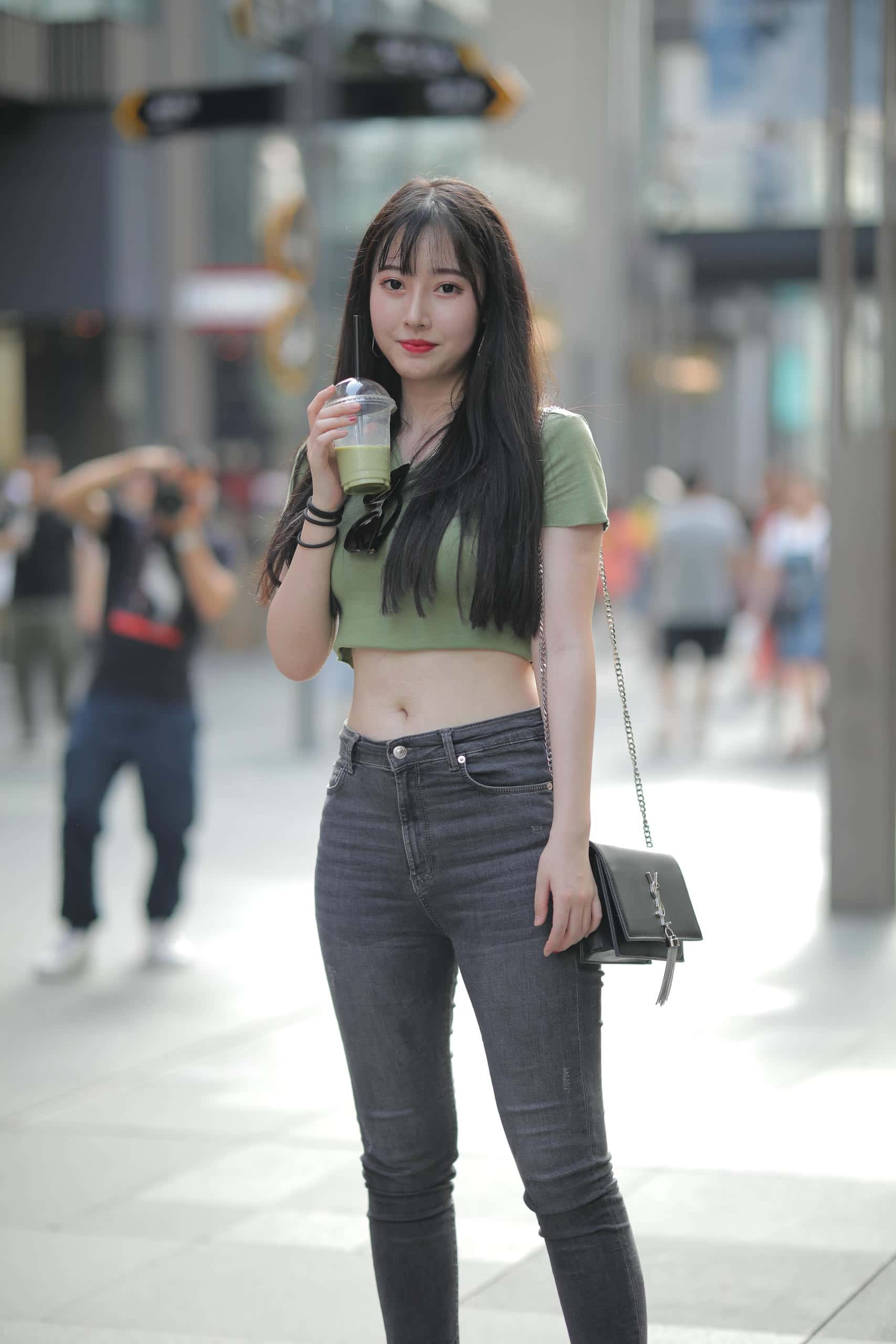 图片[2]-甜美靓丽牛仔裤女孩 【106P】J4144-玉兔阁