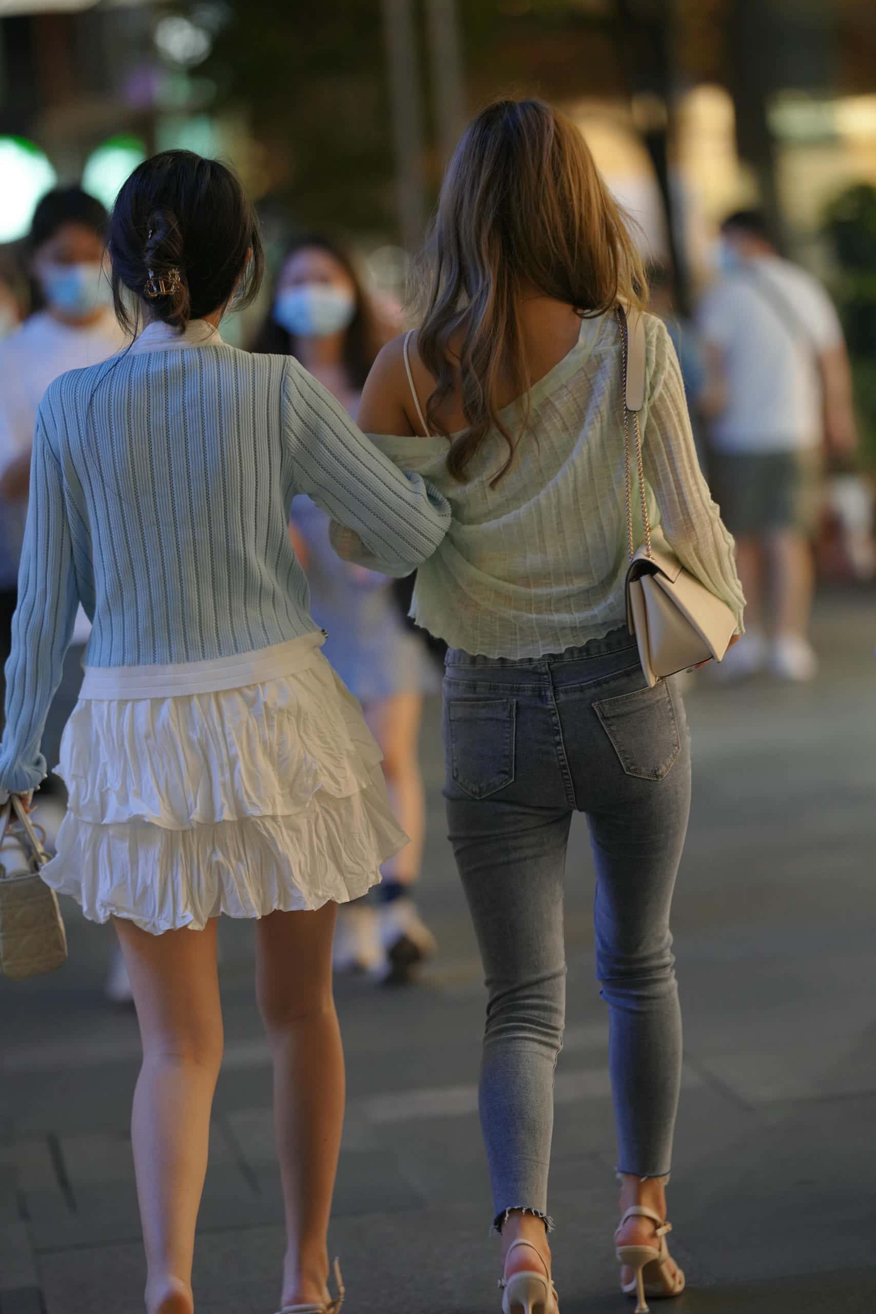 图片[3]-牛仔热裤女孩【114P】J4541-玉兔阁