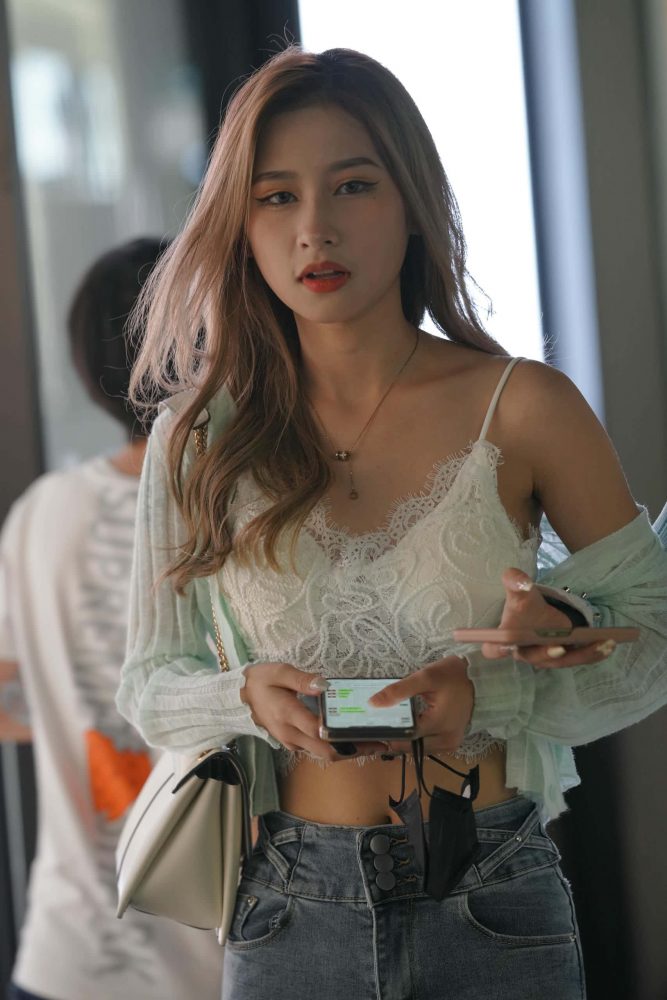 牛仔热裤女孩【114P】J4541-玉兔阁