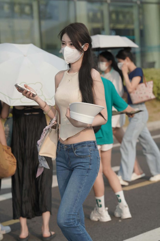 清纯喇叭牛仔裤女孩 【79P】J3591-玉兔阁